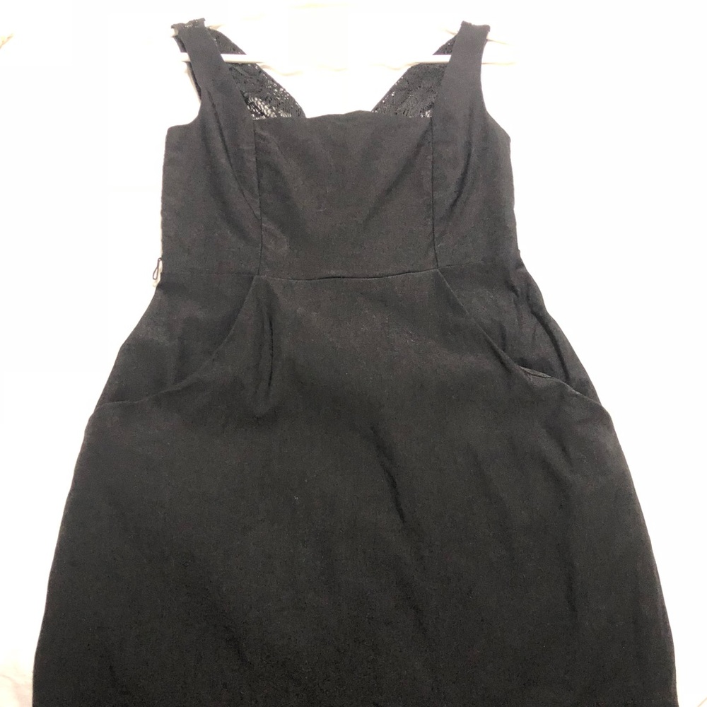 Little black dress with back detail